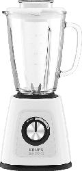 KRUPS KB4351 Blendforce+ Standmixer Weiß (800 Watt, 1.75 l)