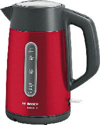 Wasserkocher Design Line 1.7l Rot TWK4P434 (geeignet für Links- und Rechtshänder)