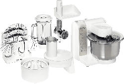 Küchenmaschine MUM4880 PROFI MIXX WEISS/SILBER