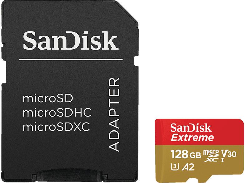 Extreme microSDXC UHS-I Speicherkarte 128 GB, 160 MB/s