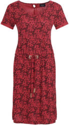 Damen Kleid mit floralem Allover-Motiv