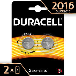 Specialty 2016 Lithium Knopfbatterie, 2er Pack (DL2016/CR2016)