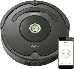 Saugroboter Roomba 676, Schwarz (App-Steuerbar)