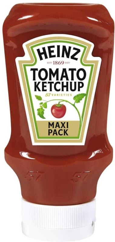 Heinz Tomato Ketchup Maxi jede 800-ml-Flasche