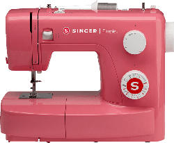 Nähmaschine Simple 3223, rot