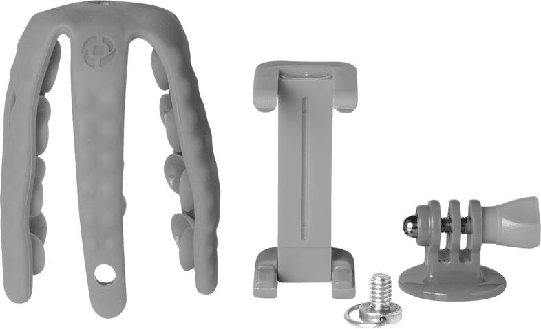 Stativ Squiddy für Smartphone und Kamera bis zu 6.2 Zoll, grau (SQUIDDYGR)