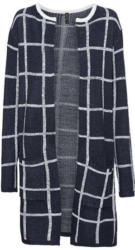 Damen-Strickjacke mit Karomuster