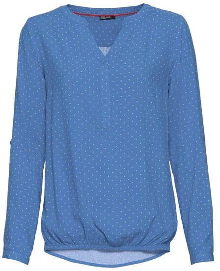 Damen-Bluse mit Punkte-Muster