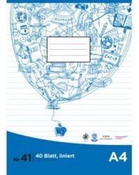 PAGRO Heft A4 40 Blatt liniert