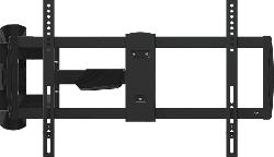 TV-Wandhalterung 48 - 80 Zoll, 600 x 400, Schwenkbar, Neigbar, Rotierbar (IWB-6300), schwarz
