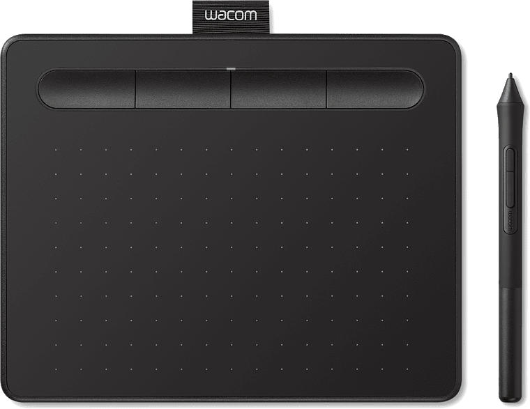 Wacom Grafiktablett Intuos Small, schwarz (CTL-4100K-N)