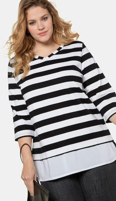 Sweatshirt, Bluseneinstz, Regular, Raffbänder