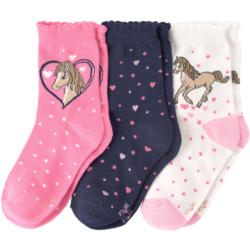 3 Paar Mädchen Socken im Set