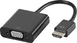 HDMI - VGA-Adapter, HDMI® Stecker auf VGA-Buchse schwarz