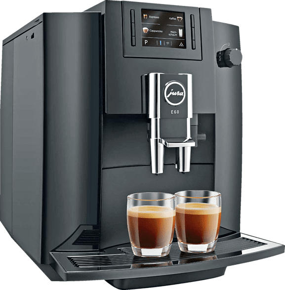 JURA E60 Kaffeevollautomat Piano Black