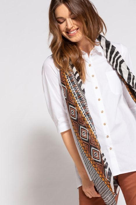 Oversized-Bluse Identity,