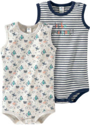 2 Baby Bodys mit Bären-Motiv