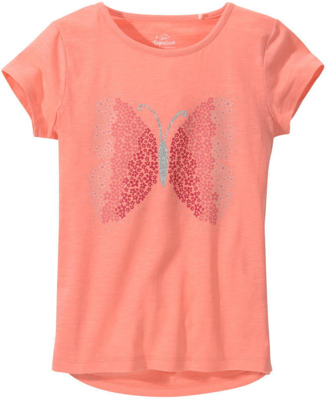 Mädchen T-Shirt mit Schmetterlings-Print (Nur online)