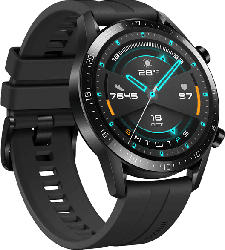 Huawei Smartwatch Watch GT 2 Sport Edition 46mm Schwarz mit Silikonarmband