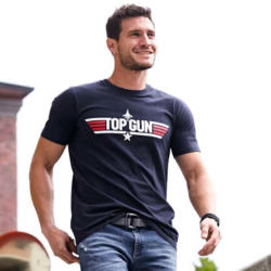 Herren-T-Shirt mit coolem Retro-Design