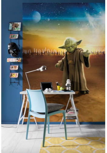 Fototapete Star Wars Master Yoda ca. 184 x 254 cm