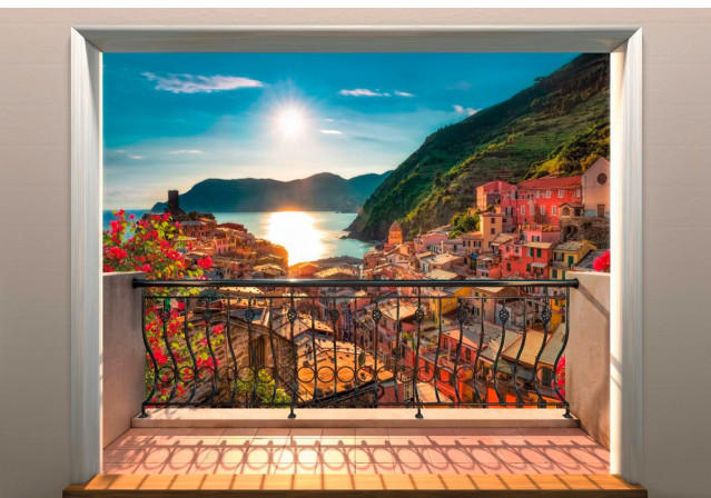 Fototapete Vernazza ca. 368 x 254 cm