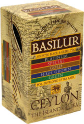 Teemischung aus 5 Sorten Ceylon Schwarzer und Grüner Tee