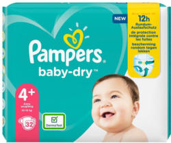 Pampers Baby Dry Gr. 4+ Einzelpack