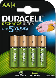 Recharge Ultra AA Batterien 2500 mAh, 4er Pack