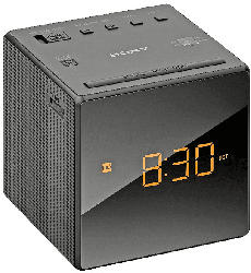 Uhrenradio ICF-C1B, Schwarz