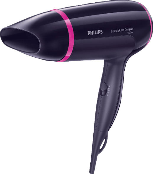 PHILIPS BHD 002/00 Essential Care Compact Haartrockner ABS hochglanz matt (1600 Watt)