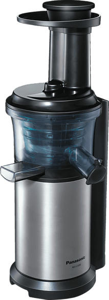 PANASONIC MJ-L 500 Slow Juicer 150 Watt Edelstahl/Schwarz