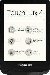 eBook Reader Touch Lux 4, schwarz (PB627HWW)