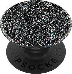 Phone Grip & Stand, Austauschbar - Glitter Black