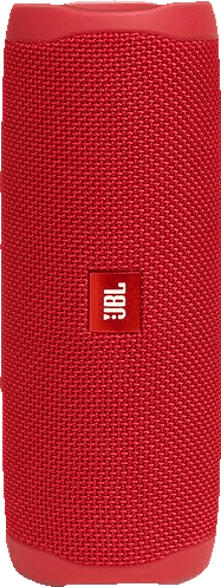 JBL Flip 5 Bluetooth-Lautsprecher, Rot, Wasserfest