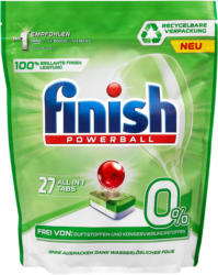 finish Powerball 0 % Geschirrspüler Tabs
