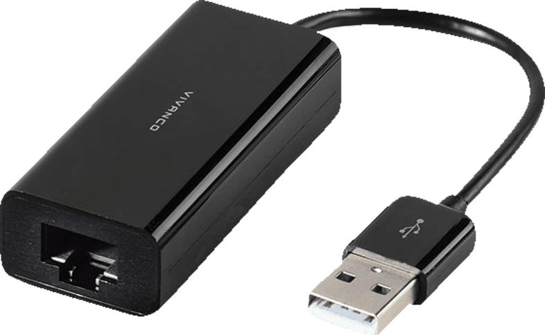 USB 2.0 - RJ45 Netzwerk Adapter für Windows und MAC