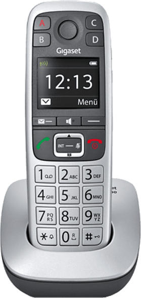 Schnurlostelefon E560, silber (S30852-H2708-C101)
