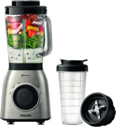 Standmixer HR3556/00 Viva Collection Mix & Go mit 900 Watt, silber
