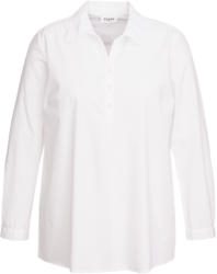 Damen Longbluse mit Hemdkragen