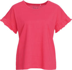 Damen T-Shirt mit Rüschen (Nur online)