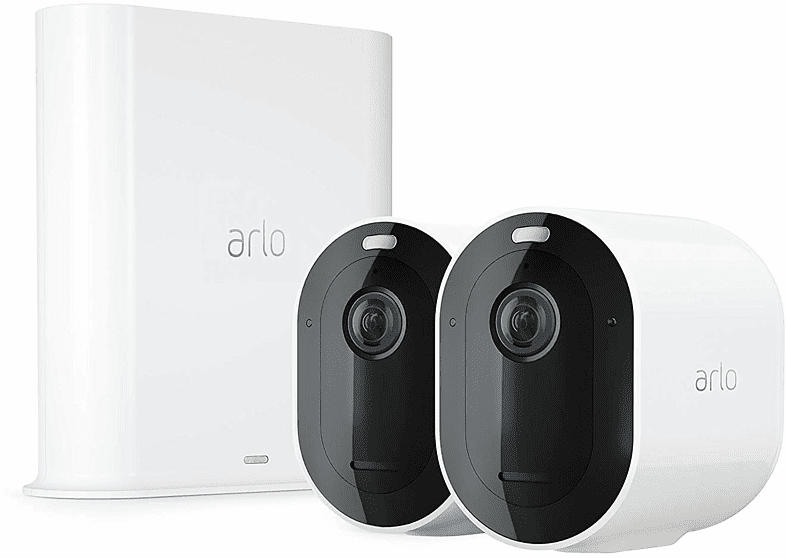 Arlo Pro 3 Kit, 2 Kameras, Weiß (VMS4240P-100EUS); Kamera-Sicherheitssystem