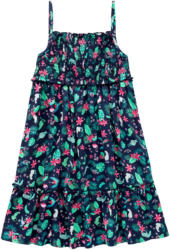 Mädchen Kleid mit Tropical-Print