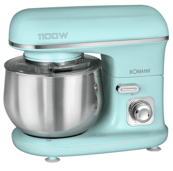 Bomann Knetmaschine 1100 W 5l KM 6030 CB Mint-Grün