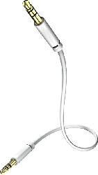 Star MP3 Audiokabel 3.5 mm Klinke 3 m, weiß