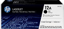 Nr. 12A Black 2er-Pack (Q2612AD)
