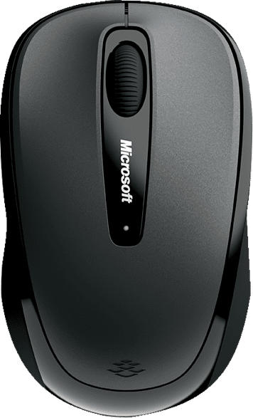 Microsoft PC Maus Mobile 3500, kabellos, grau (GMF-00008)