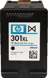 HP Druckerpatrone CH563EE NR. 301 XL Black