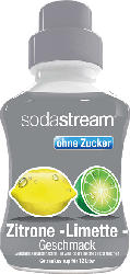 Sodastream Getränkesirup Zitrone-Limette Ohne Zucker, 500 ml