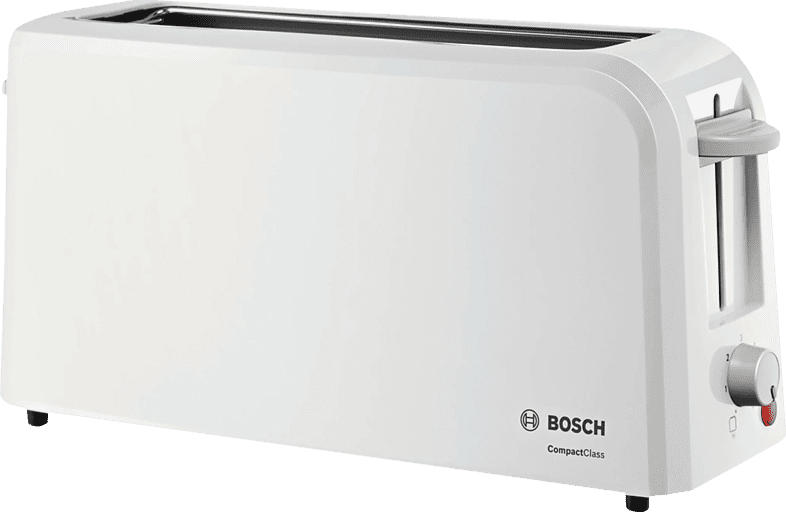 BOSCH TAT 3A 001 Toaster Hellgrau (980 Watt, Schlitze: 1)